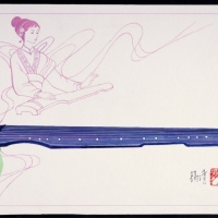  T81民族乐器设计手绘稿