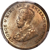  1935及1936年香港乔治五世一毫一对，分别评PCGS MS63及MS66，#4648312，#4648318