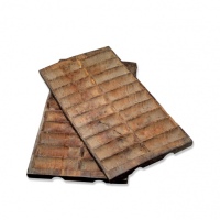  清民“梁文和”号盛放钱币木制老托盘二件，包浆醇厚，状态自然，保存上佳