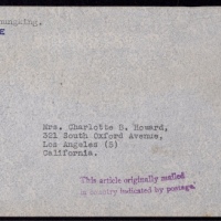  1944年重庆寄美国外交邮件封，贴百城一版孙中山像5元有齿一枚