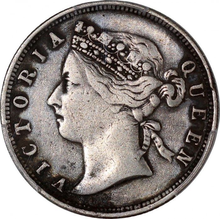  1889，1890及1904年香港2毫3枚一组，分别评NGC XF Details有清洗，PCGS VF Detail有清洗，及NGC XF Details有严重清洗，#6375412-019，430