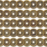  清“康熙通宝”长撇熙二十局套子钱一套二十枚，直径平均约：27.6mm左右（以实际为准），铜质极为精良，铸造精美规整，文字清晰优美，品相整齐划一，极为难得，值得珍视与推重，极美品<br>编者按：清代是我