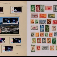  新西兰新旧票邮集2本约1600枚