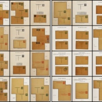  《孙中山像邮资明信片》2框邮集一部32页