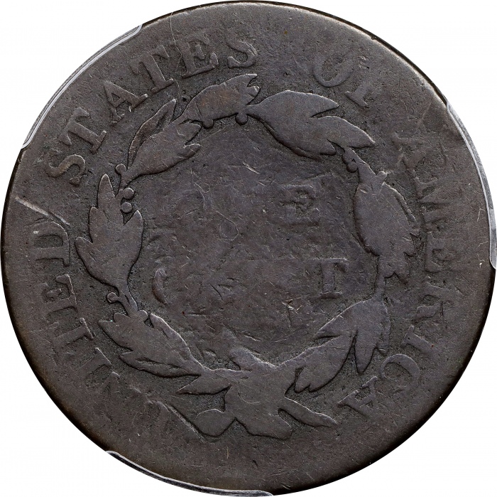  1822年Matron女神像美分 PCGS AG 3 1822 Matron Head Cent