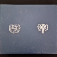  1979-1983年联合国儿童基金会精铸银币30枚一套，附原盒及证书 UNICEF Year of the Child, a complete set of 30 silver proof coins