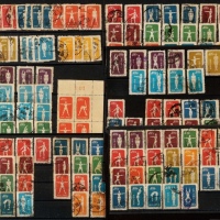  1952年特4广播体操旧票一组约160枚