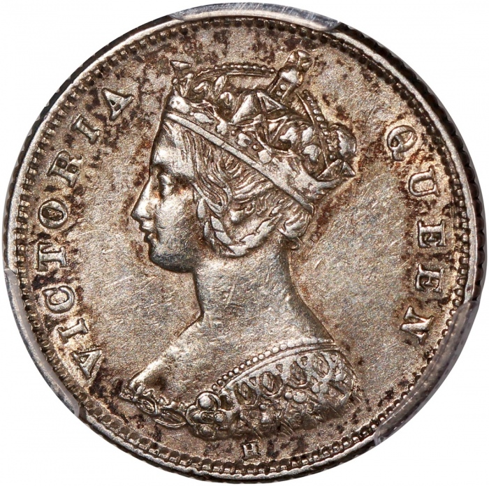 1874-H,1876-H,1877-H,1882-H,1883-H香港维多利亚一毫一组5枚,分别评PCGS XF Detail (有清洗),AU Detail (有清洗),XF Detail (有划 1874-H,1876-H,1877-H,1882-H,1883-H香港维多利亚一毫一组5枚,分别评PCGS XF Detail (有清洗),AU Detail (有清洗),XF Detail (有划