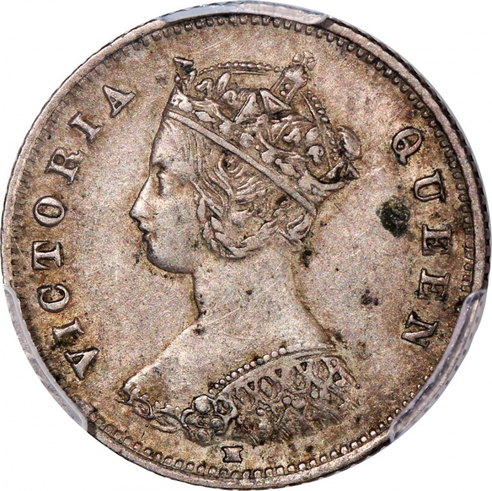 1875-H,1876-H,1877-H及1879年香港维多利亚一毫一组4枚,分别评PCGS XF Detail (有清洗),AU Detail (有环境损害),AU Detail (有清洗),AU 1875-H,1876-H,1877-H及1879年香港维多利亚一毫一组4枚,分别评PCGS XF Detail (有清洗),AU Detail (有环境损害),AU Detail (有清洗),AU