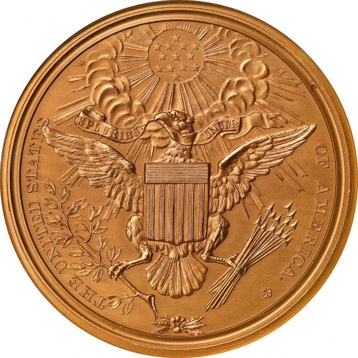  1945年美国化验委员会奖章 NGC MS 66 1945 United States Assay Commission Medal