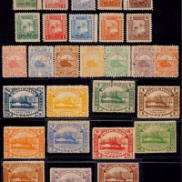  1893-96年书信馆新票一组28枚