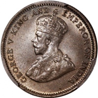  1935及1936年香港乔治五世一毫一对，分别评PCGS MS65及MS63，#4648317，#4648316