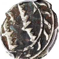  1878年新疆喀什五分银币，PCGS XF Detail有环境损害，#42377315