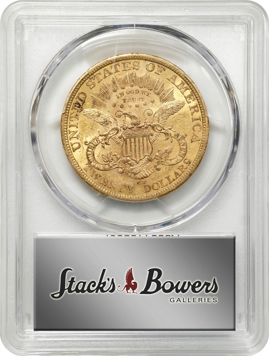  1878-CC自由像双鹰金币 PCGS AU 58 Liberty Head Double Eagle