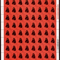  1980年T46庚申年“猴”新票版张80枚 完未流通