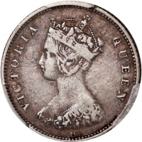  1874-H，1875-H及1876-H香港维多利亚一毫一组3枚，分别评PCGS VF35，AU55及XF45，#46484320，#46484359，#46484362