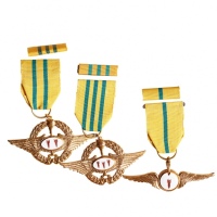  近代 空军宣威奖章奖章一组三枚