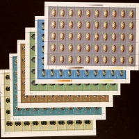  1981年T62中国陶瓷新票全套版张，共50套