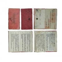  民国东台长明垦团租据 