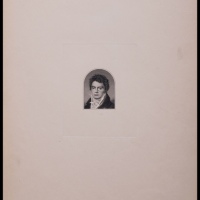  1920年代日本内阁印刷局贝多芬像图试印样张