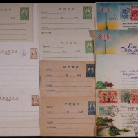  朝鲜1950-1960年代邮资封片一组11件