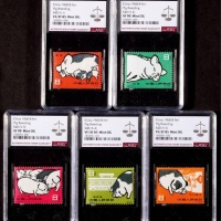  1960年特40养猪新票全套5枚