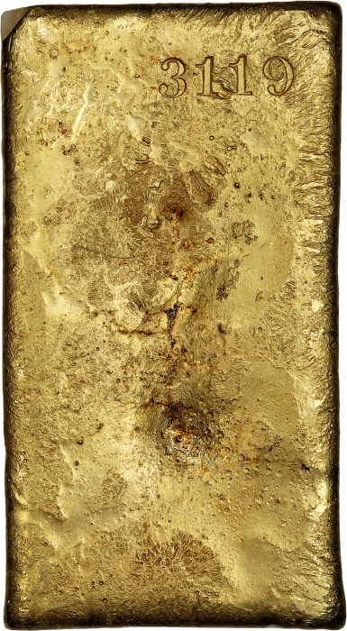 亨利亨奇矩形金锭 近未流通 Henry Hentsch Rectangular Gold Ingot 亨利亨奇矩形金锭 近未流通 Henry Hentsch Rectangular Gold Ingot