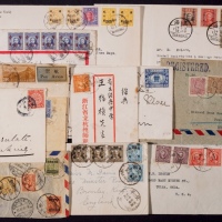  清代民国实寄封一组13件