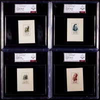  1955年纪33古代科学家小型张新票全套4枚