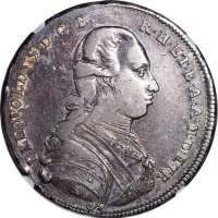  1785年意大利托斯卡纳10 PAO，NGC VF35，#6375057-056 Italy, 10PAO, 1785, Tuscany, NGC VF35. Cert.# 6375057-056