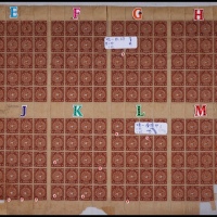  1898年伦敦版有水印蟠龙4分打孔样票8格全张，缺1枚共159枚