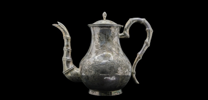  民国银壶上海凤祥裕记款 