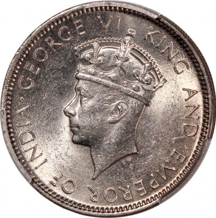  1937年香港乔治六世五仙及一毫一对，分别评PCGS MS64及MS66，#46484315，#46484338