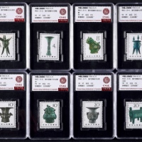  1964年特63殷代铜器新票全套8枚