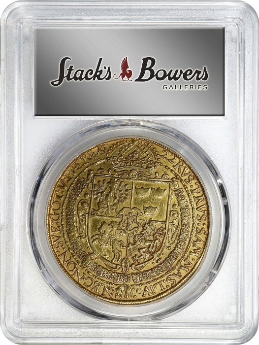  1622年波兰立陶宛西格蒙德三世金币 PCGS AU Details POLAND. Lithuania. 10 Ducats