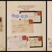  英国早期实寄封二本约160馀件