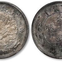  宣统年造大清银币伍角 PCGS VF Details