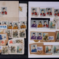  1962年纪92古代科学家旧票等一批，含剪片31件