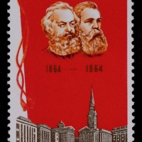  1964年纪107第一国际成立一百周年新票全套一枚