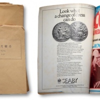  80年代《币章新闻》汇集本5本、《每月硬币》汇集本1本，共计6本，内容丰富，钱币收藏之宝贵资料，保存上佳