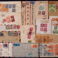  1939-47年航空实寄封一组14件