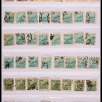  1950-70年代各种新、旧币普票旧票、剪片一组500余枚