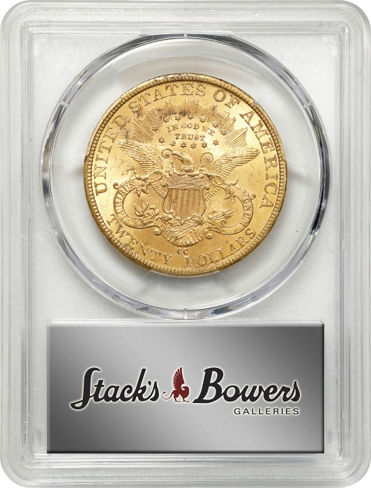  1884-CC自由像双鹰金币 PCGS MS 63 Liberty Head Double Eagle