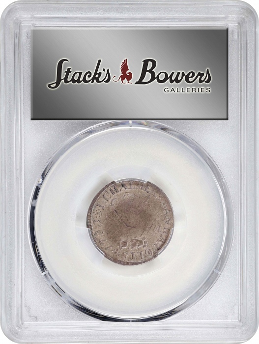  1783年约翰-查尔默斯先令 PCGS VF 35 1783 John Chalmers Shilling