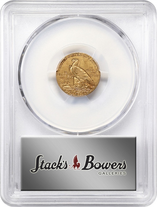  1911-D印第安像1/4美元 PCGS AU 55 1911-D Indian Quarter Eagle