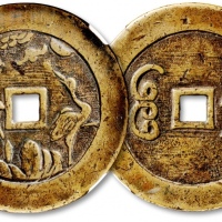  清“鹤鹿同春”背“宝源”花钱 GBCA 古-美品 82