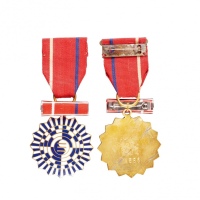  民国 陈衣凡三等空军复兴荣誉勋章