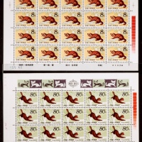  1981年T68紫貂新票全套小版张