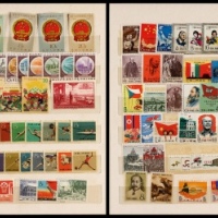  老纪特新票一本约500馀枚