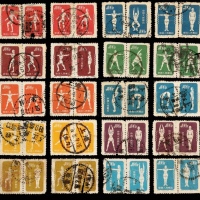  1952年特4广播体操原版旧票全套40枚